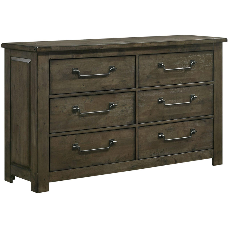 Elements International Maverick 6-Drawer Dresser with Mirror MV500DRMR IMAGE 4