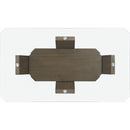  Elements International Dapper Rectangular Standard Dining Table IMAGE 4