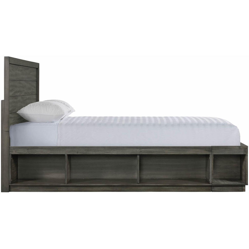 Elements International Elation King Platform Bed with Storage ET600KB IMAGE 3