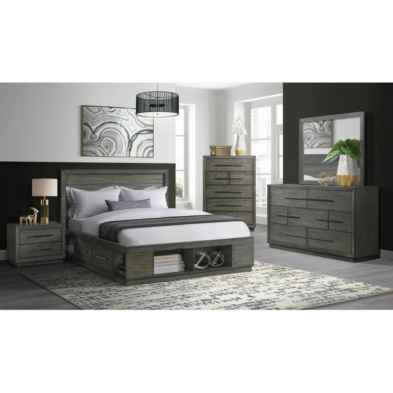 Elements International Elation King Platform Bed with Storage ET640KB IMAGE 5