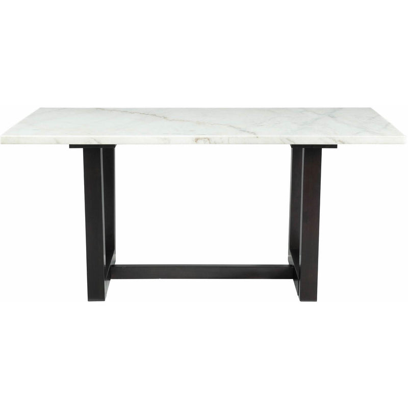 Elements International Felicia Dining Dining Table with Marble Top and Trestle Base D.5277.DT IMAGE 2