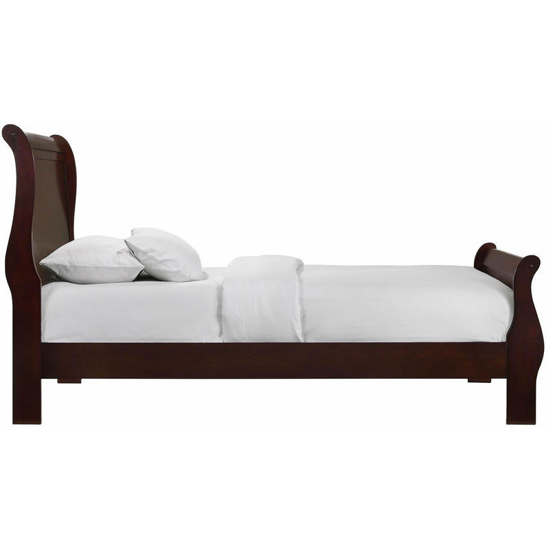 Elements International Louis Philippe Twin Panel Bed B.11455.TB IMAGE 3