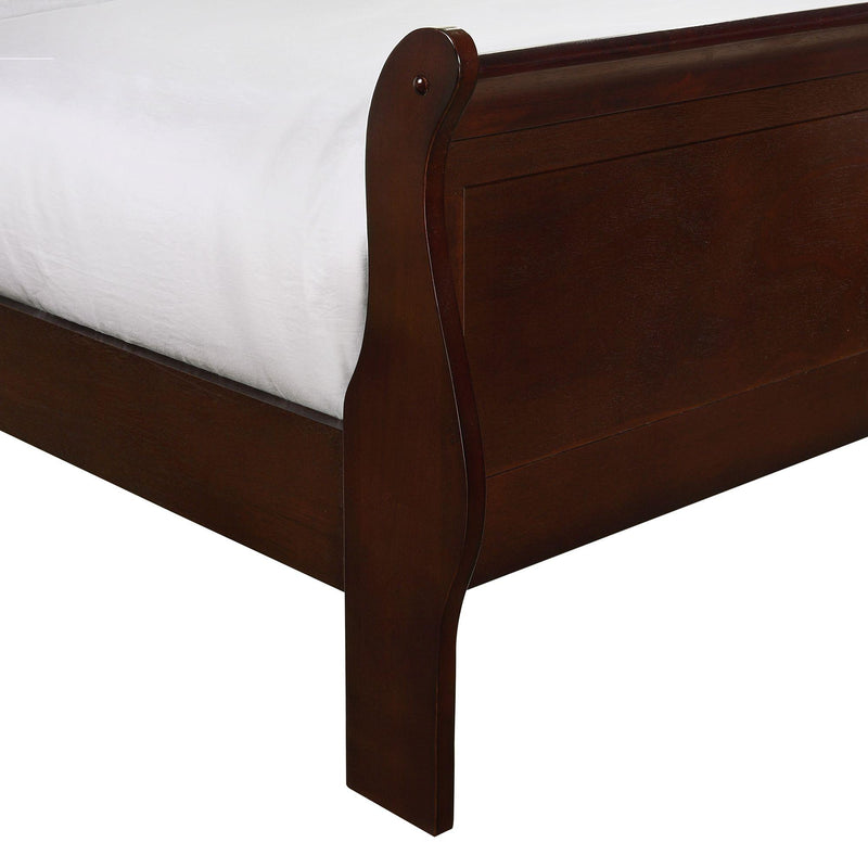 Elements International Louis Philippe Twin Panel Bed B.11455.TB IMAGE 6