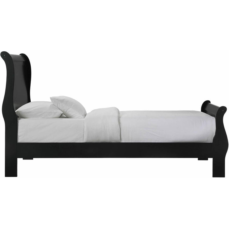 Elements International Louis Philippe Twin Panel Bed B.11458.TB IMAGE 3