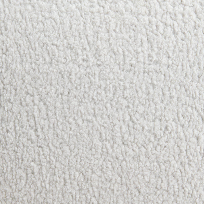  Elements International Enzo Accent Chair Sheep Skin White IMAGE 3