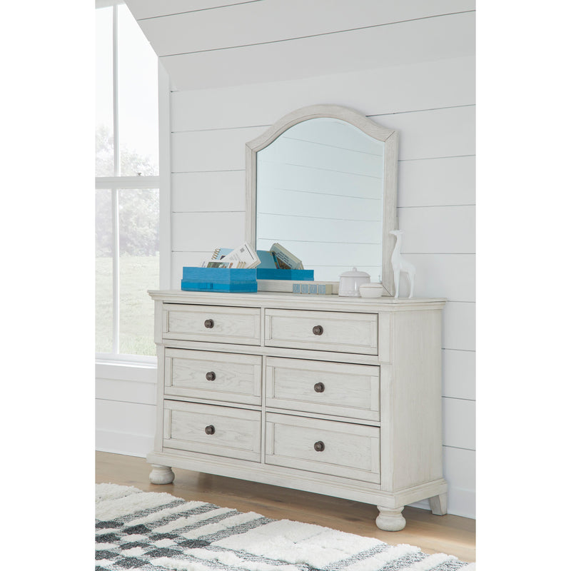 Signature Design by Ashley Robbinsdale 6-Drawer Dresser with Mirror B742-21/B742-26 IMAGE 2