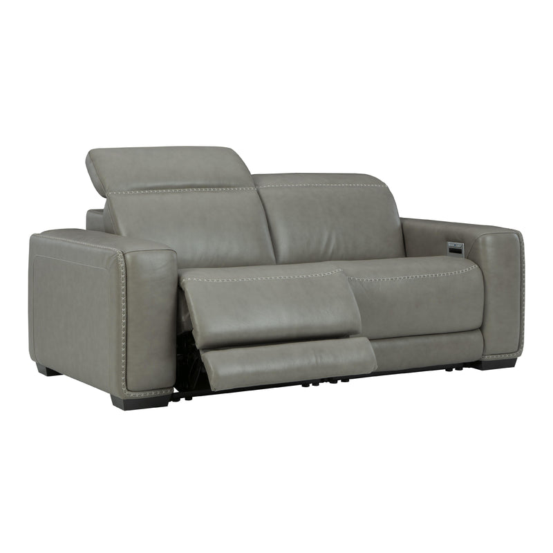 Signature Design by Ashley Correze Power Reclining Leather Match 2 pc Sectional U9420258/U9420262 IMAGE 2