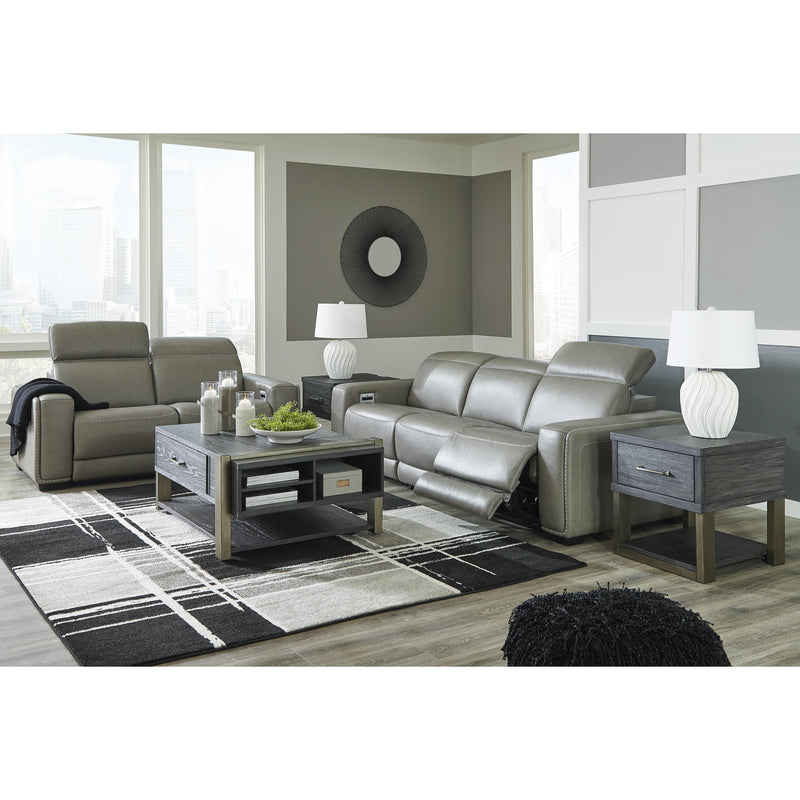 Signature Design by Ashley Correze Power Reclining Leather Match 2 pc Sectional U9420258/U9420262 IMAGE 7