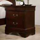  Furniture of America Louis Philippe 2-Drawer Nightstand CM7966CH-N IMAGE 1