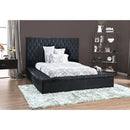  Furniture of America Davida Queen Upholstered Platform Bed with Storage CM7897DG-Q-BED IMAGE 1
