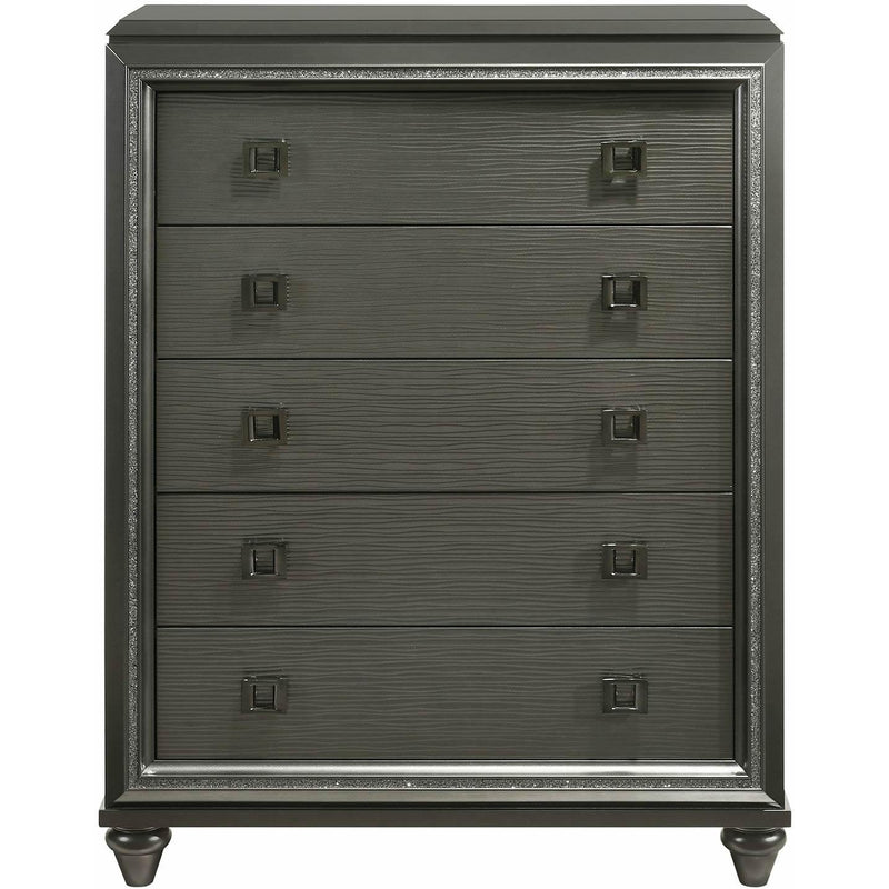 Elements International Moonstone 5-Drawer Chest MN600CH IMAGE 2