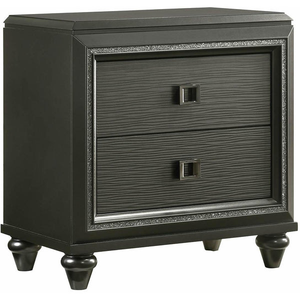 Elements International Moonstone 2-Drawer Nightstand MN650NS IMAGE 1