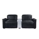 Acme Furniture Misezon Leather 2-seat Home Theatre Seating with Wall Recline 59952 IMAGE 2
