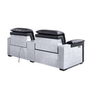 Acme Furniture Misezon Leather 2-seat Home Theatre Seating with Wall Recline 59952 IMAGE 7