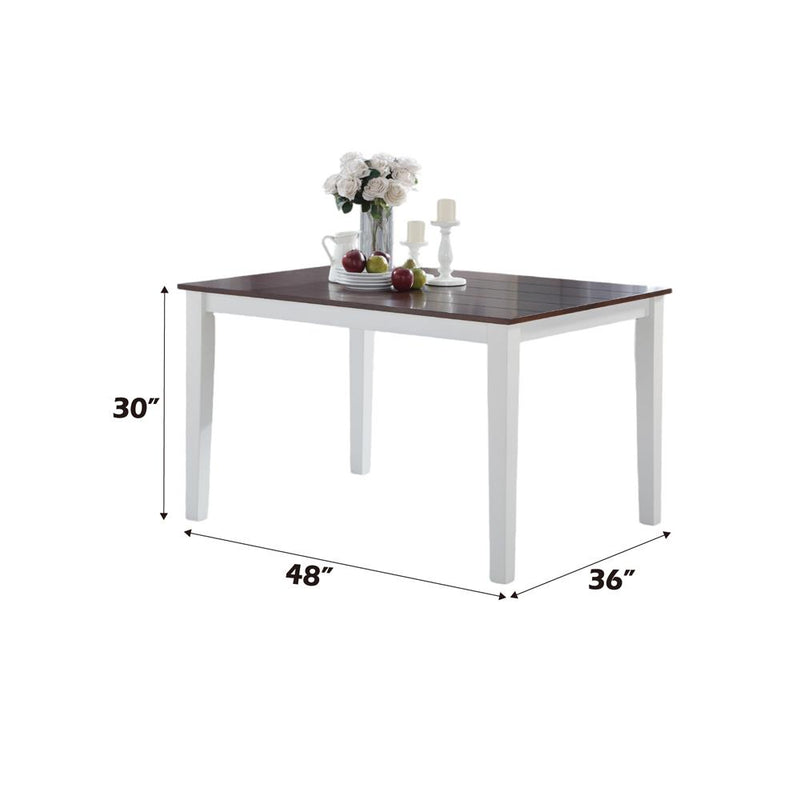 Acme Furniture Green Leigh 77075 Dining Table IMAGE 5