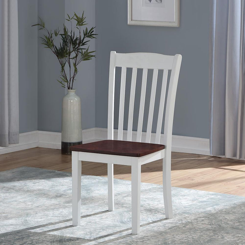 Acme Furniture Green Leigh 77077 Side Chair IMAGE 3