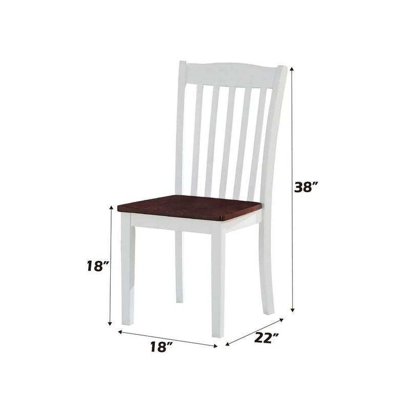 Acme Furniture Green Leigh 77077 Side Chair IMAGE 5