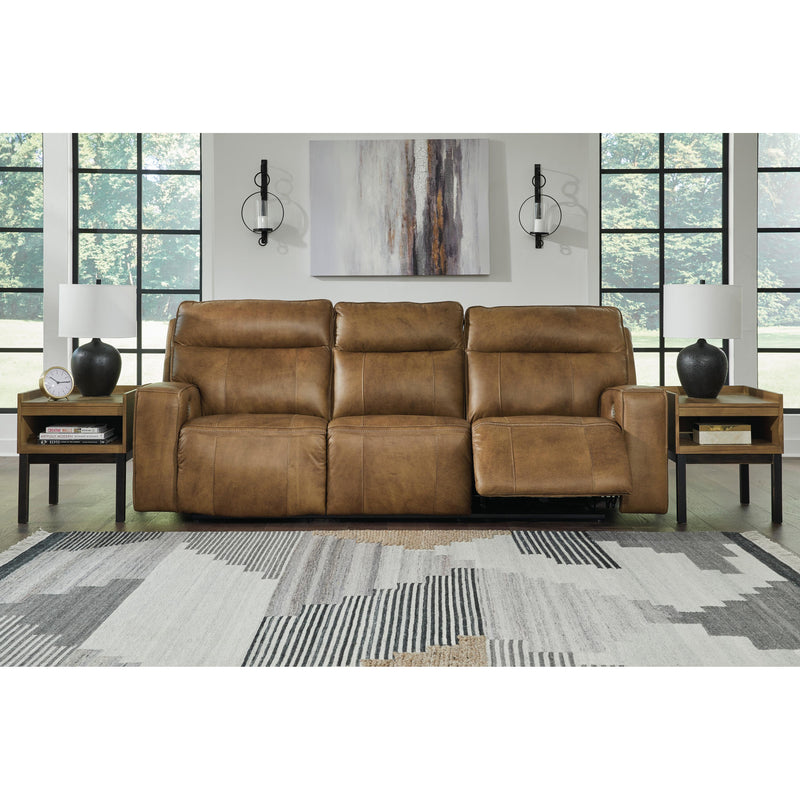 Signature Design by Ashley Game Plan Power Reclining Leather Sofa U1520615 IMAGE 5