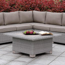  Furniture of America Bushnell CM-OS1840GY-SQ Square Coffee Table IMAGE 1