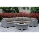  Furniture of America Bushnell CM-OS1840GY-SQ Square Coffee Table IMAGE 4