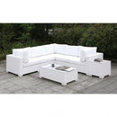  Furniture of America Outdoor Seating Sets CM-OS2128WH-SET11 IMAGE 1