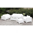  Furniture of America Outdoor Seating Sets CM-OS2128WH-SET15 IMAGE 1