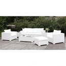  Furniture of America Outdoor Seating Sets CM-OS2128WH-SET17 IMAGE 1
