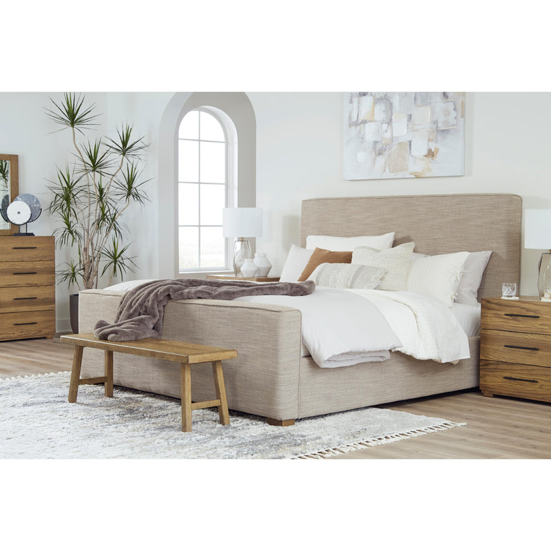 Signature Design by Ashley Dakmore King Upholstered Platform Bed B783-82/B783-97 IMAGE 9