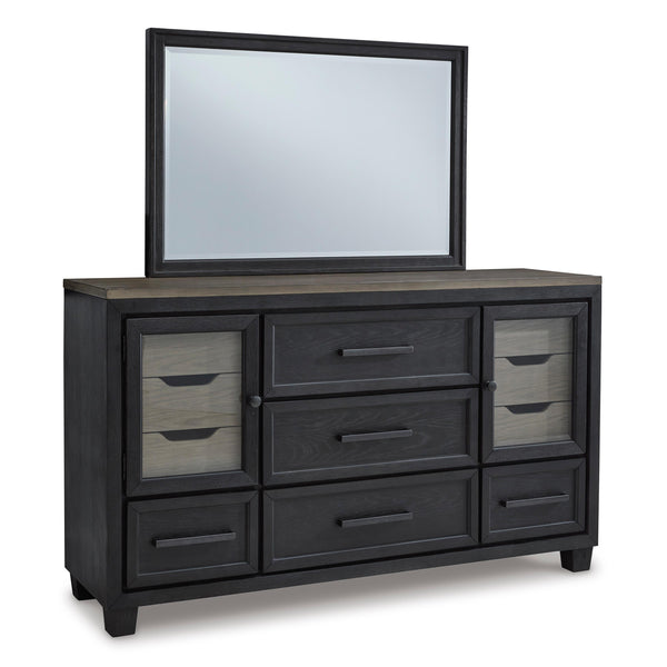 Signature Design by Ashley Foyland 11-Drawer Dresser with Mirror B989-31/B989-36 IMAGE 1