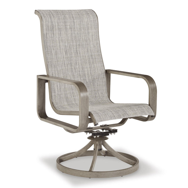 Signature Design by Ashley Beach Front P323-603A Sling Swivel Chair IMAGE 1