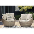  Signature Design by Ashley Danson P505-821 Swivel Lounge with Cushion IMAGE 16