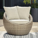  Signature Design by Ashley Danson P505-821 Swivel Lounge with Cushion IMAGE 5