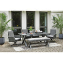  Signature Design by Ashley Elite Park P518-600 Bench with Cushion IMAGE 6