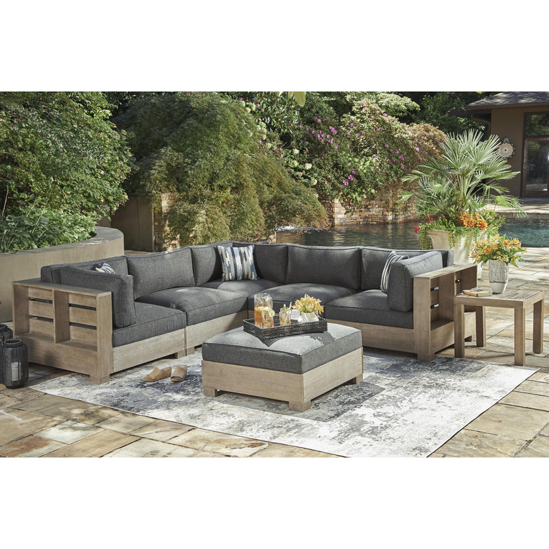 Signature Design by Ashley Citrine Park P660-814 Ottoman with Cushion IMAGE 6