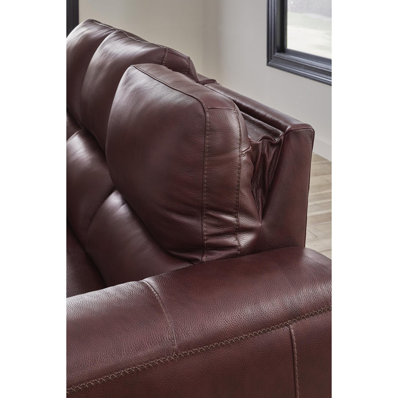 Signature Design by Ashley Alessandro Power Reclining Leather Match Loveseat with Console U2550118 IMAGE 10