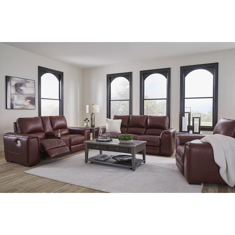 Signature Design by Ashley Alessandro Power Reclining Leather Match Loveseat with Console U2550118 IMAGE 16