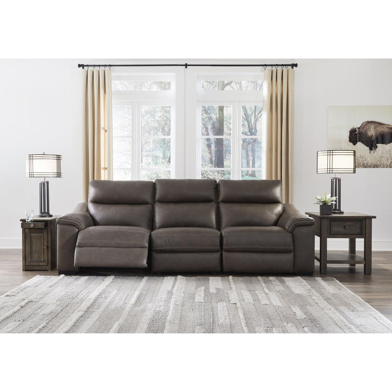 Signature Design by Ashley Salvatore Power Reclining Leather Sofa U2630158/U2630146/U2630162 IMAGE 2