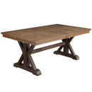 Acme Furniture Pascaline Dining Table with Trestle Base DN00702 IMAGE 3