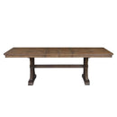 Acme Furniture Pascaline Dining Table with Trestle Base DN00702 IMAGE 4
