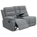 Coaster Furniture Reclining Fabric 3 pc Sectional 609620 IMAGE 5
