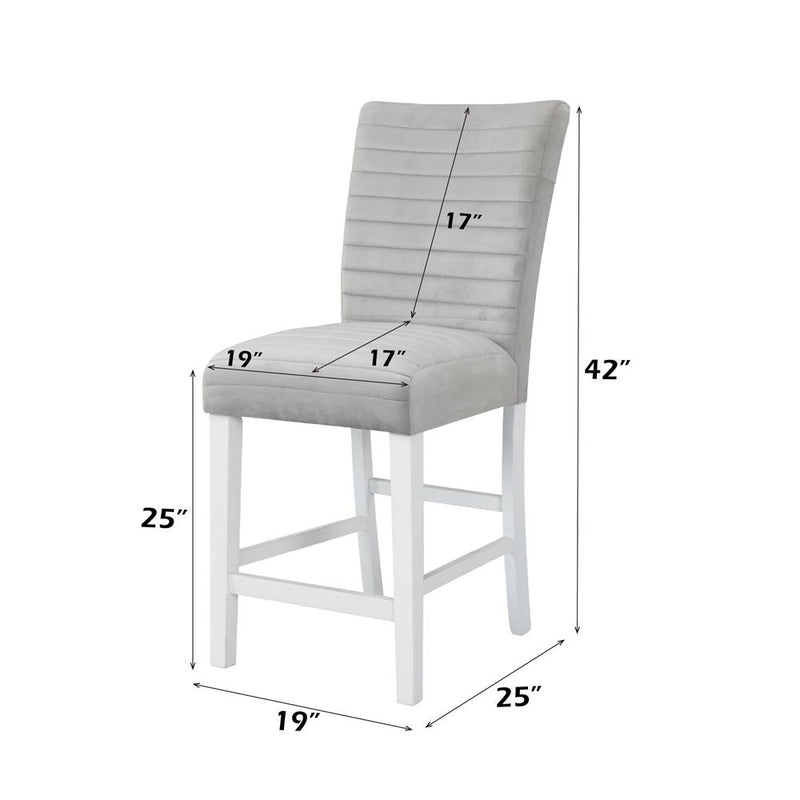 Acme Furniture Elizaveta DN00818 Counter Height Chair IMAGE 9