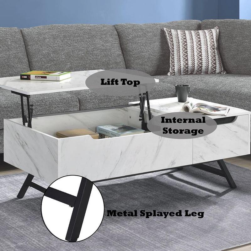Acme Furniture Throm LV00830 Coffee Table with Lift Top IMAGE 7
