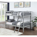 Acme Furniture Homestead BD00864 Twin/Twin Bunk Bed (Gray) IMAGE 1