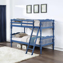 Acme Furniture Homestead BD00865 Twin/Twin Bunk Bed (Blue) IMAGE 1