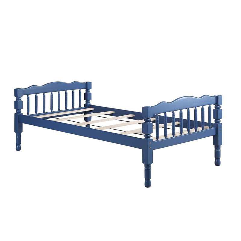 Acme Furniture Homestead BD00865 Twin/Twin Bunk Bed (Blue) IMAGE 3