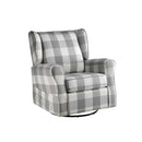 Acme Furniture Patli Swivel Fabric Chair LV00922 IMAGE 2