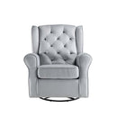 Acme Furniture Zeger Swivel Fabric Chair LV00924 IMAGE 3