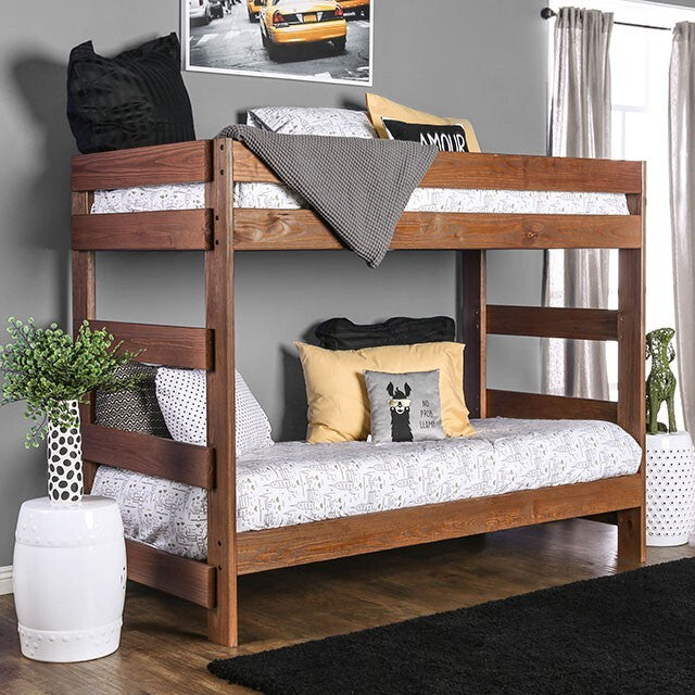 Furniture of America Kids Beds Bunk Bed AM-BK100-BED-SLAT IMAGE 5