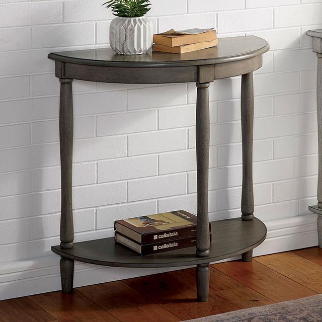 Furniture of America Menton End Table CM-AC362GY IMAGE 1