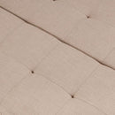 Furniture of America Fazio Fabric Storage Ottoman CM-AC365BG IMAGE 3